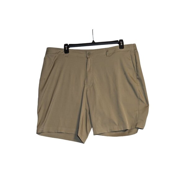 ProTour Mens Khaki Golf Shorts Size 42 - Picture 1 of 4